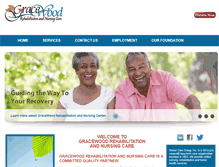 Tablet Screenshot of gracewoodcare.com